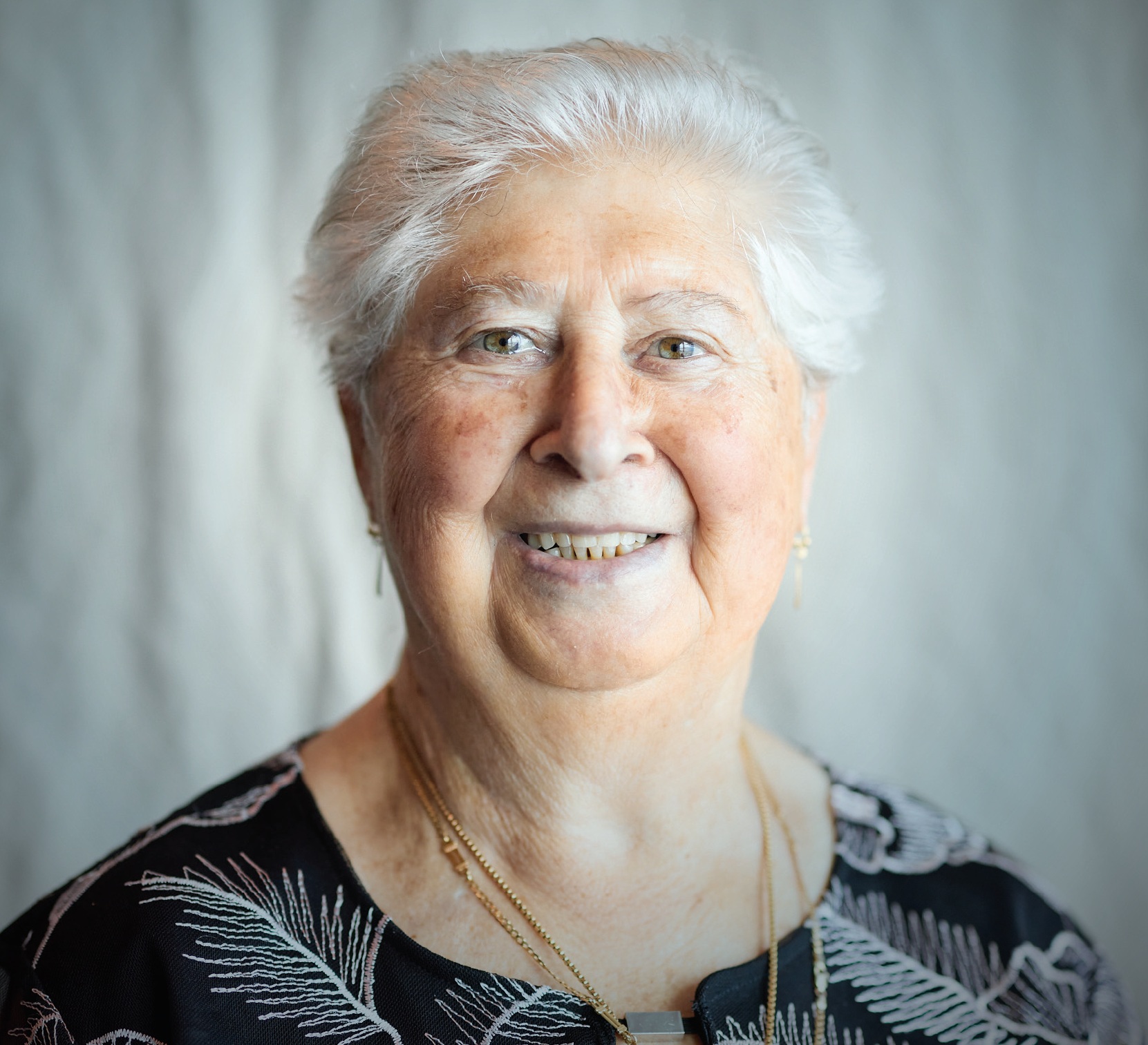 Present-day headshot of Nonna Vittoria Melia.