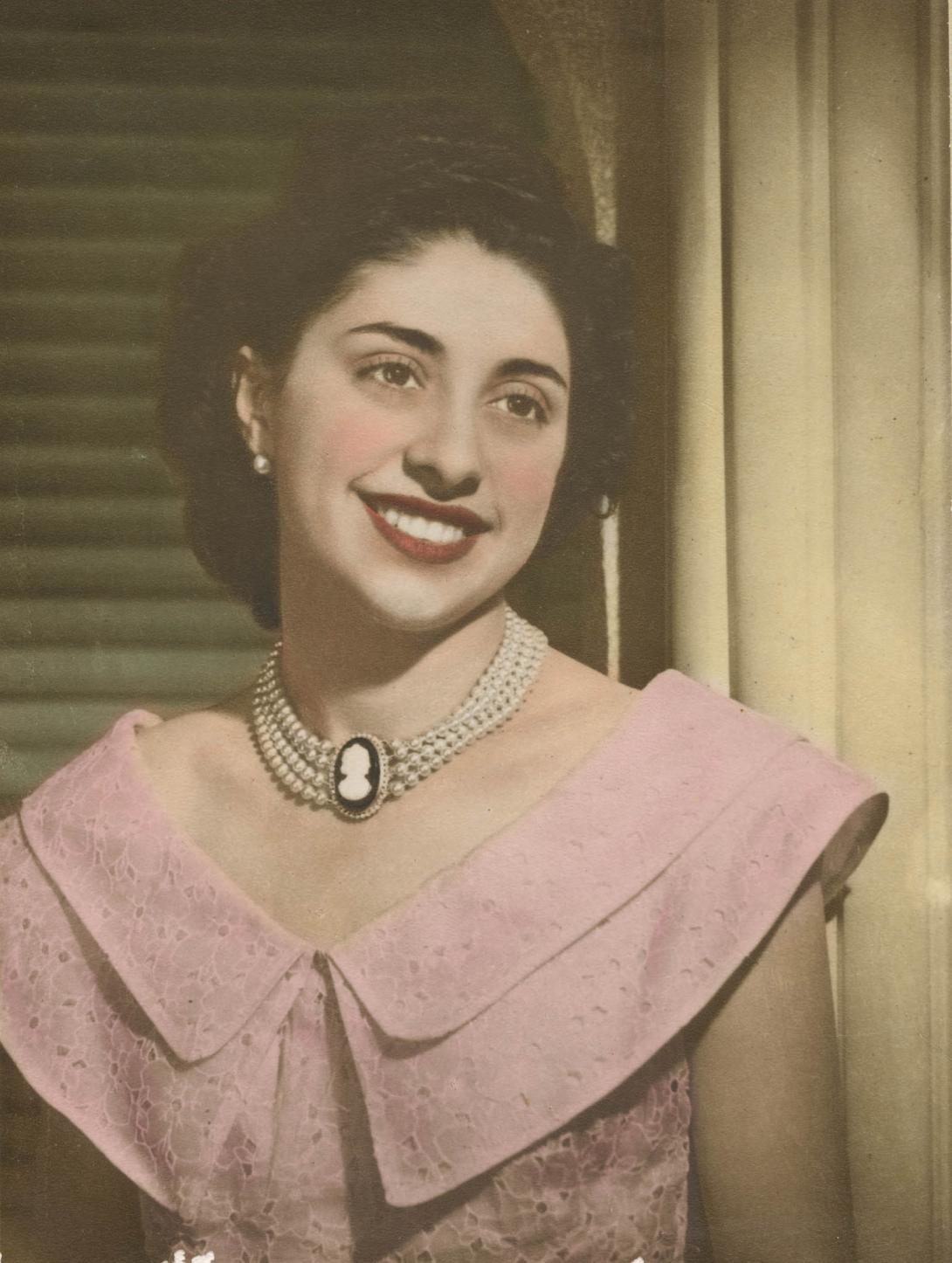 Professional portrait of Marianna as a young woman.