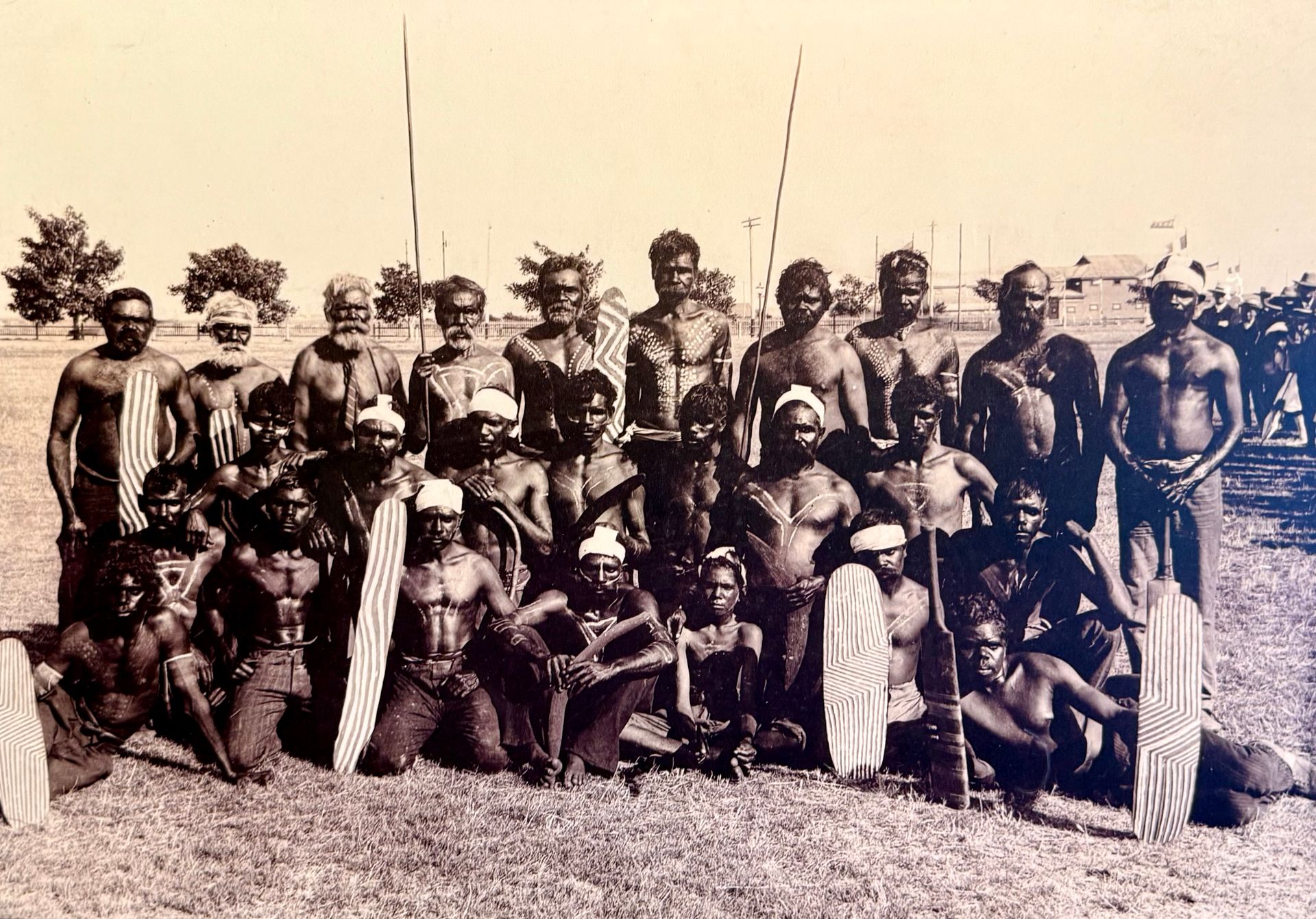 Aboriginal whaling crew