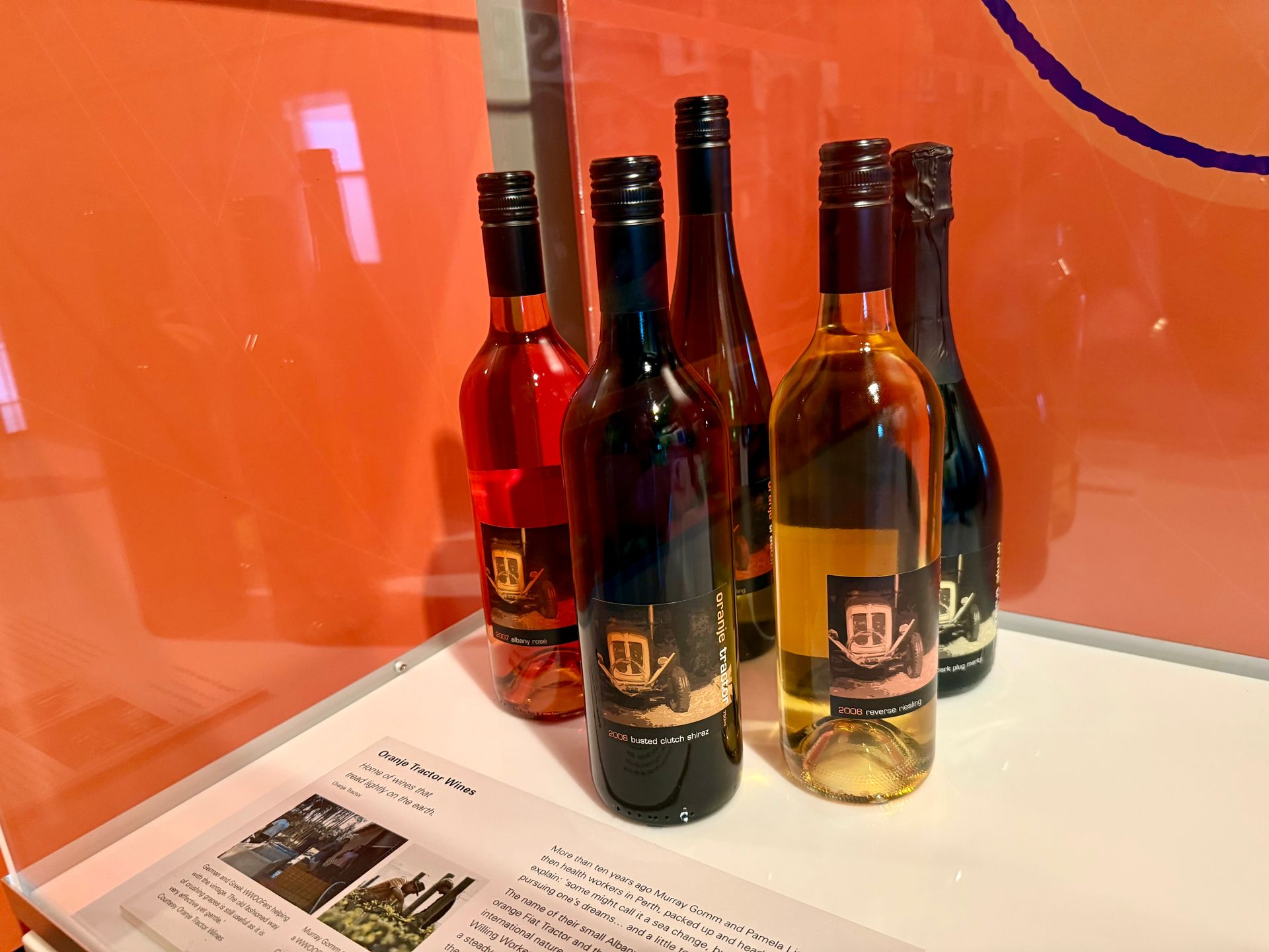 Oranje Tractor Wines