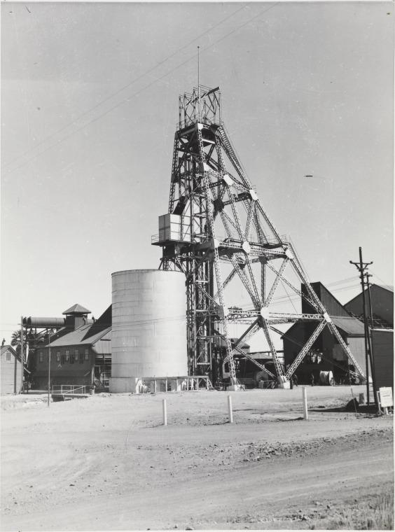 Invanhoe Headframe in its original location