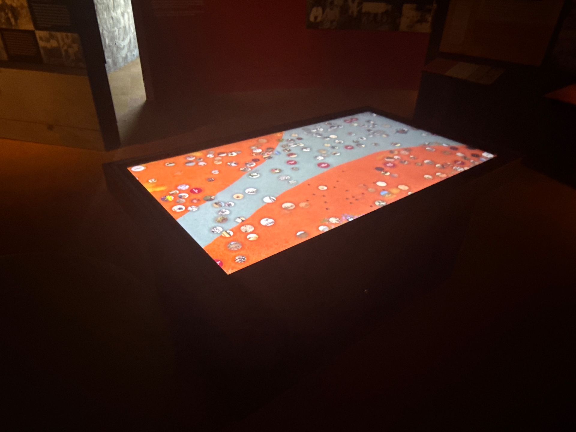 Interactive touch table