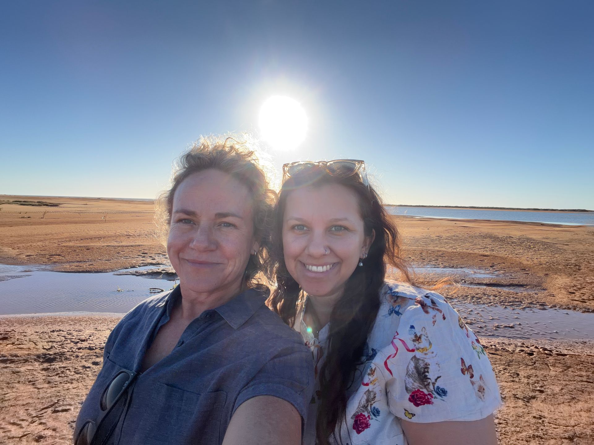 Corioli Souter and Susan Calyun