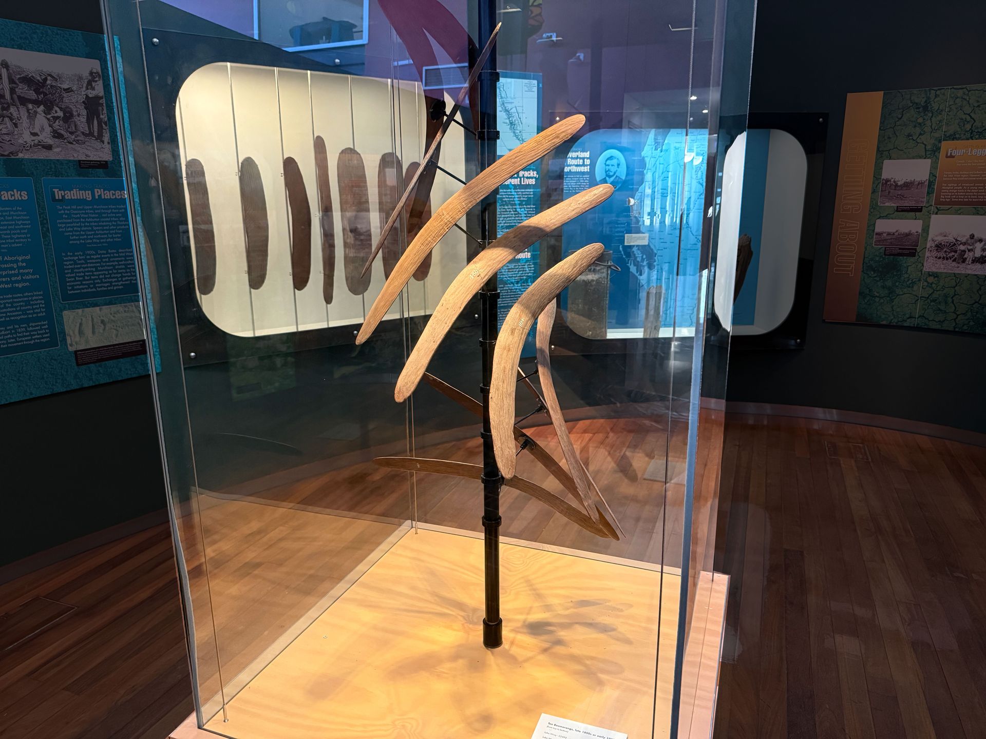 ten boomerangs