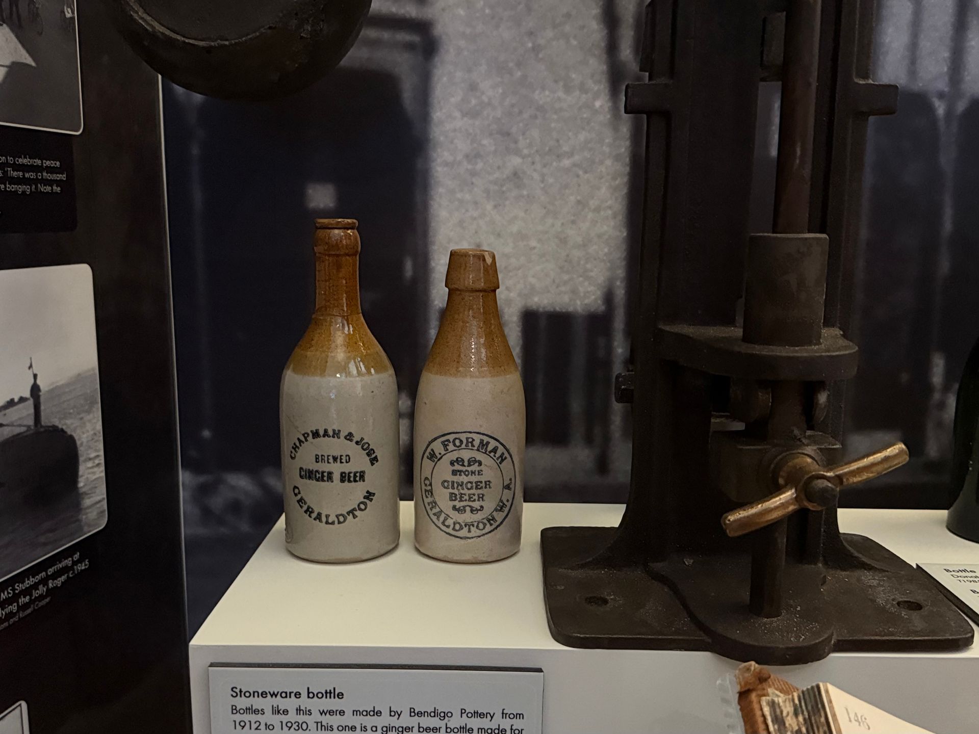 Stoneware Bottle