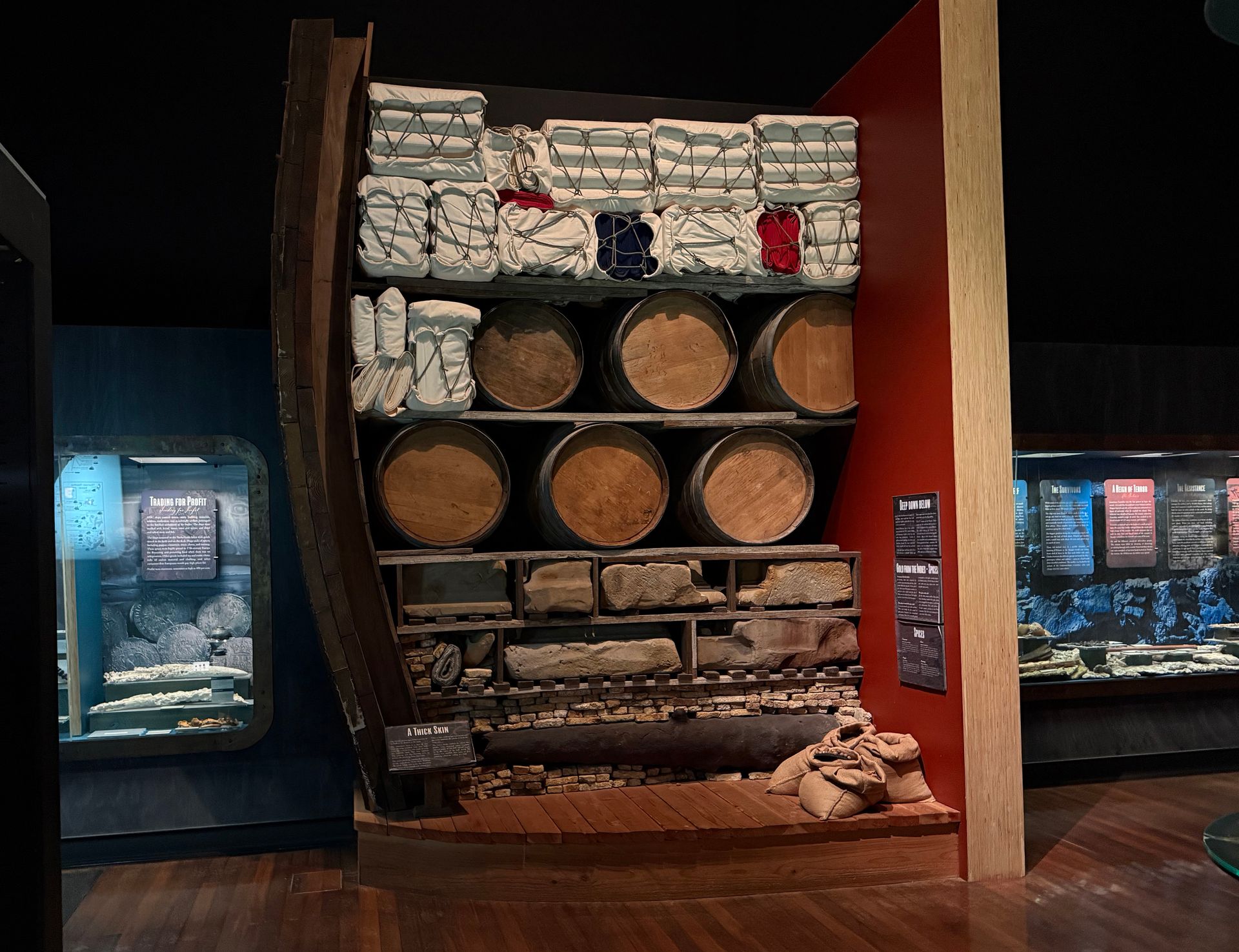 reconstruction of the Batavia’s stern