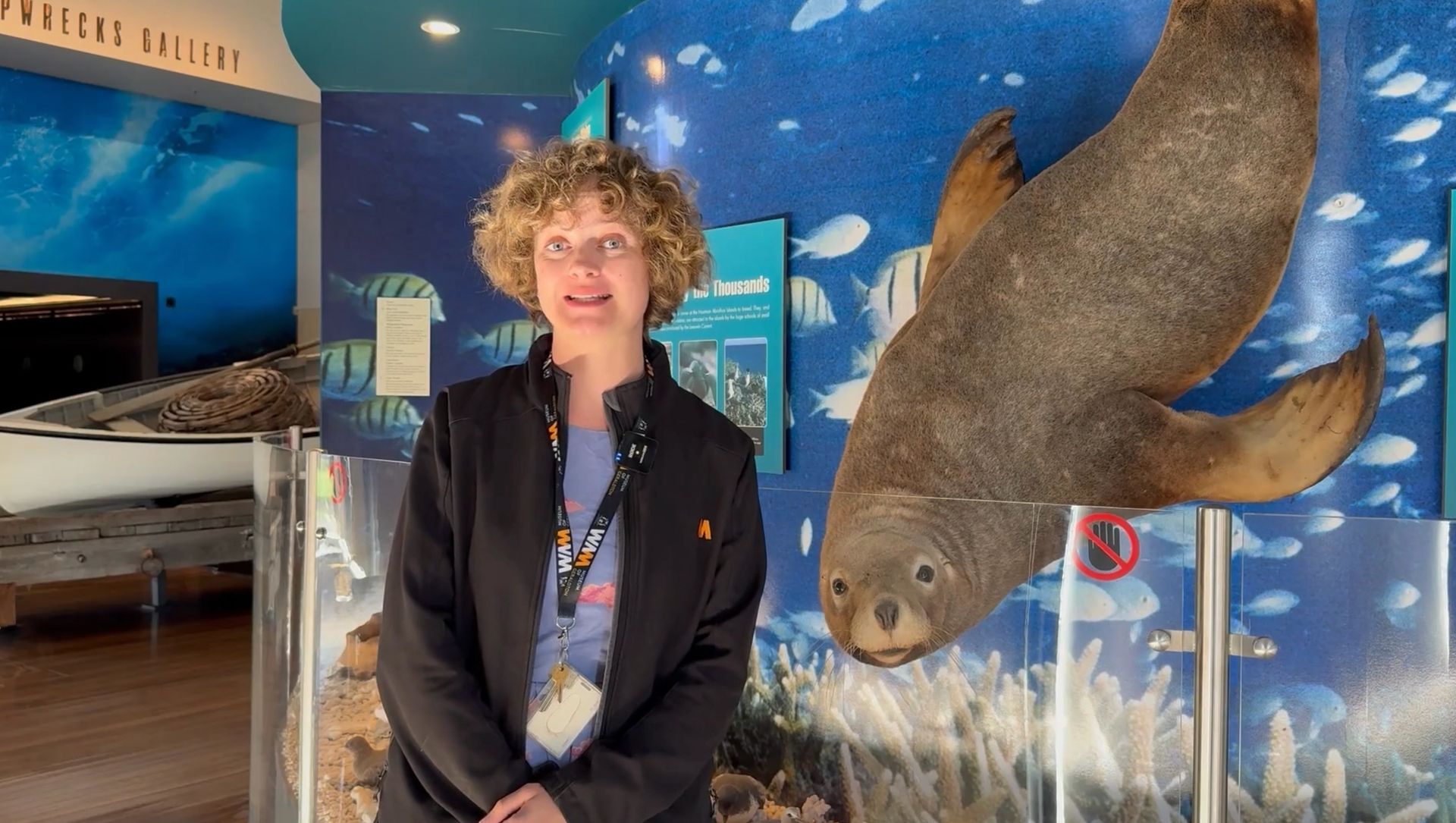 VSO standing in front of a Sealion