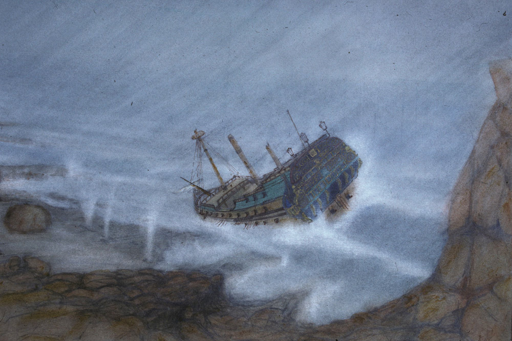 Zuytdorp watercolour