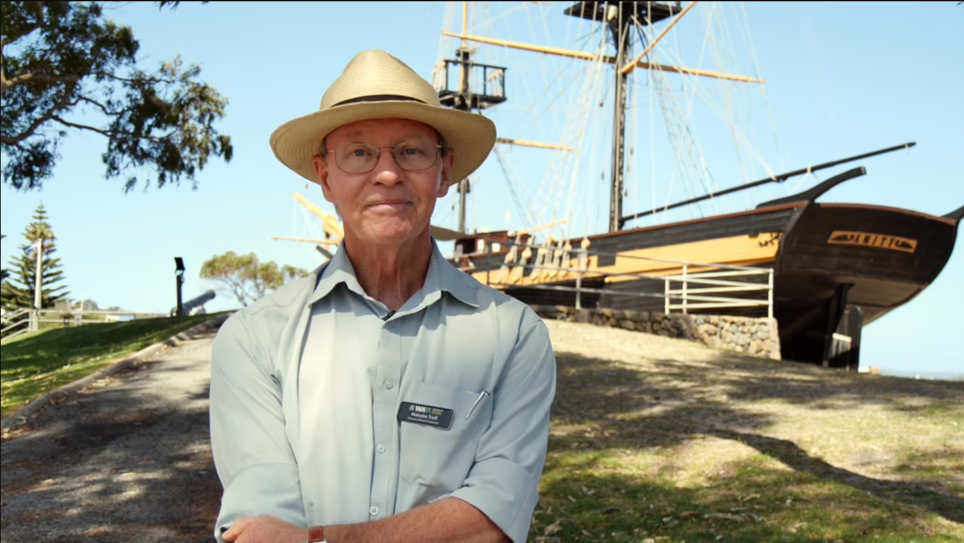 Brig Amity and Malcolm Traill