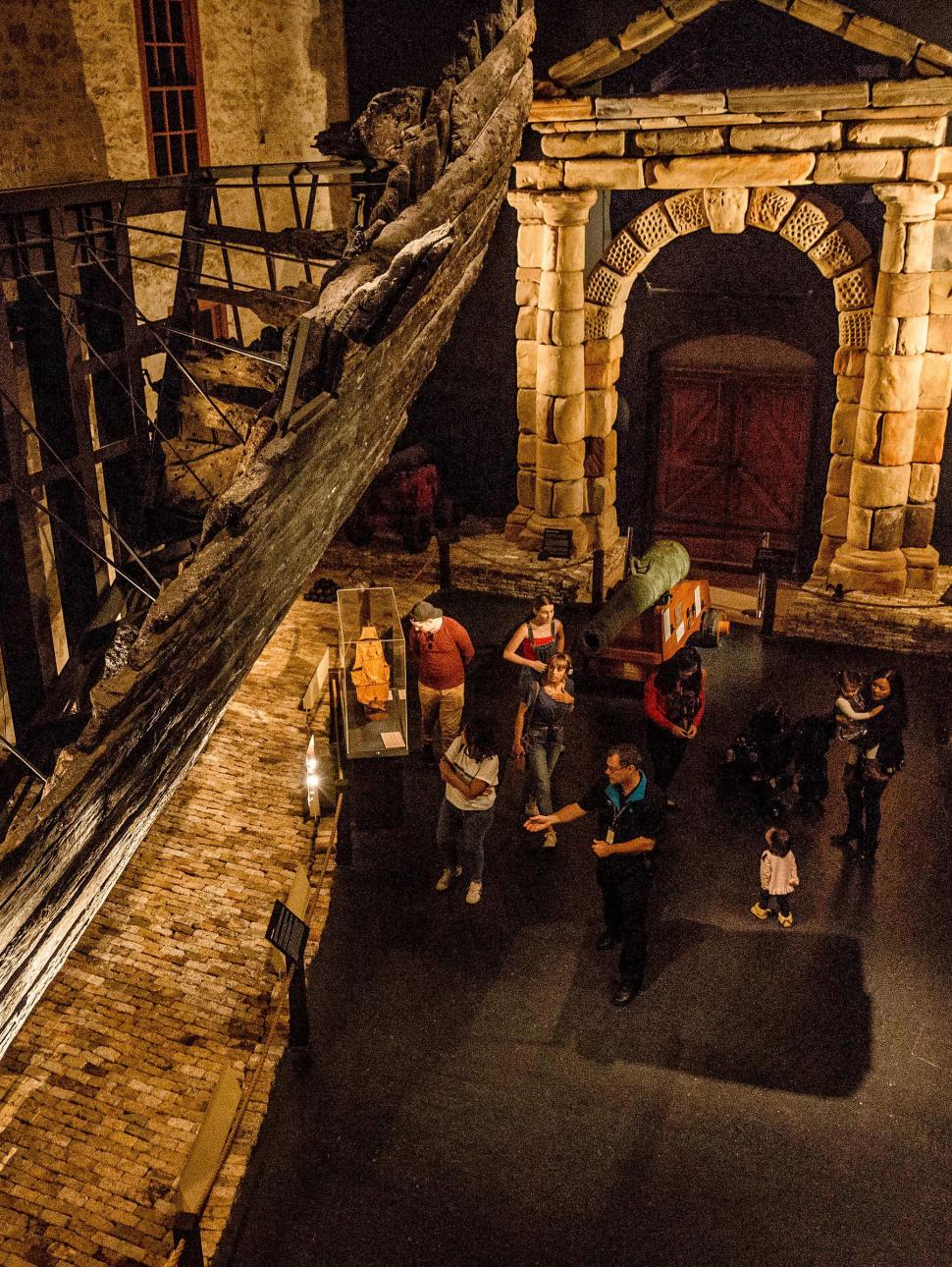 People on a tour