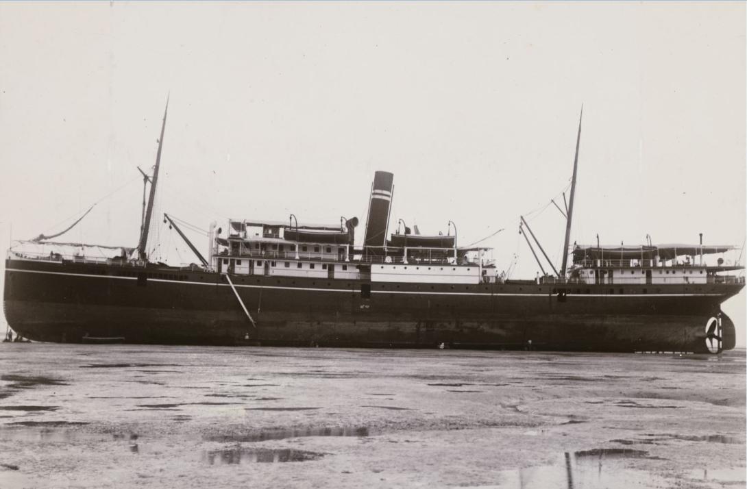 SS Karrakatta at Broome, 1900.