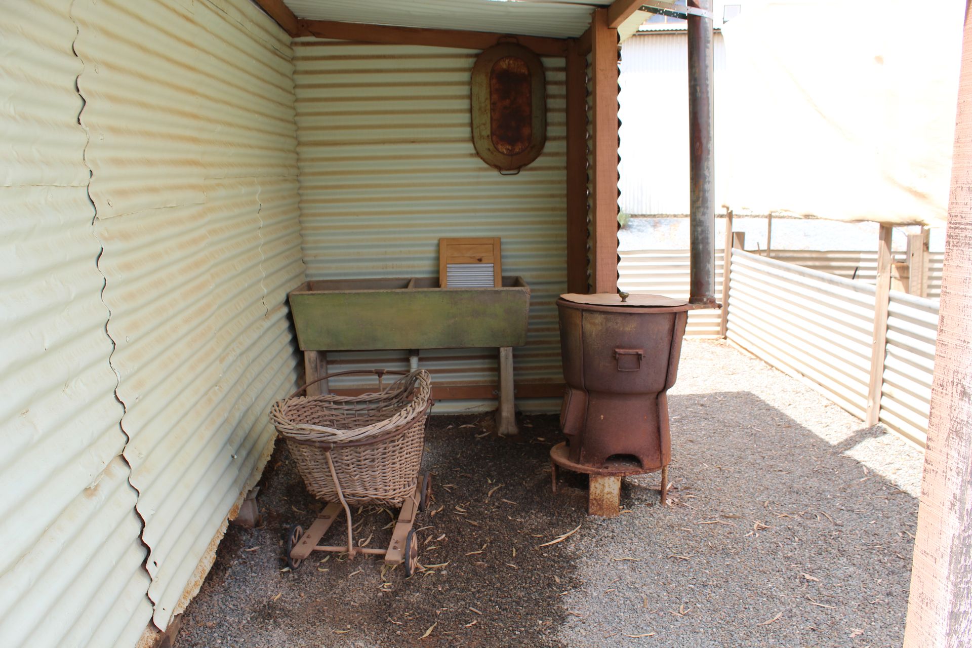 Miners Cottage Clothes Washing
